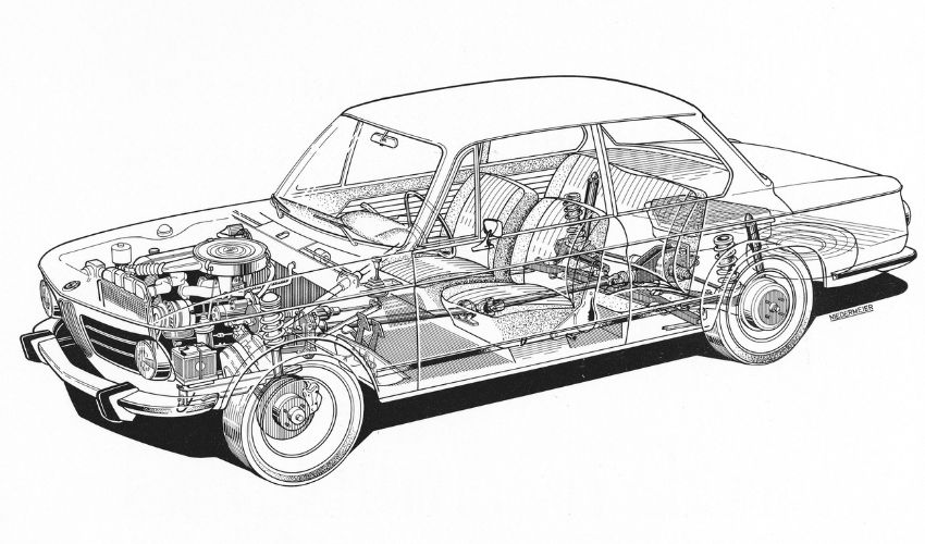 BMW 02 Series sketch