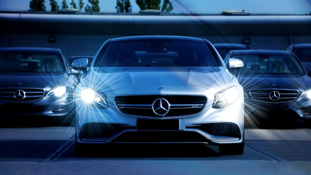 Mercedes Xenons headlights