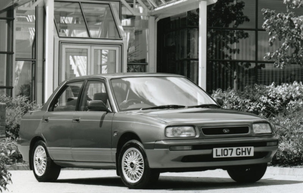 Daihatsu Applause parked