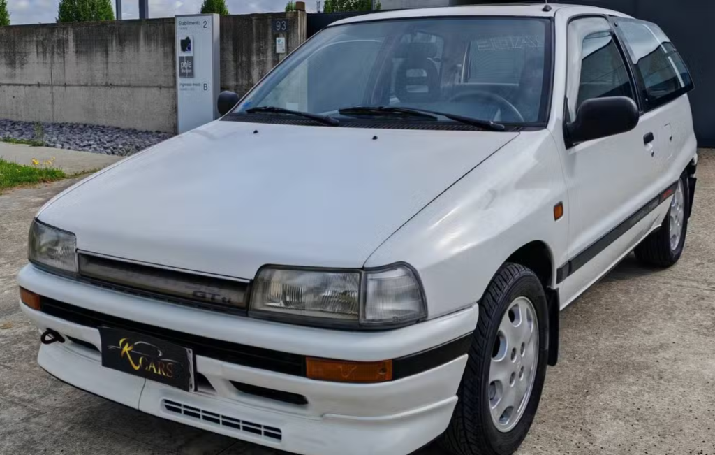 White Daihatsu GTti