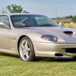 Ferrari 550 Maranello finished in Grigio Ingrid over Sabbia leather