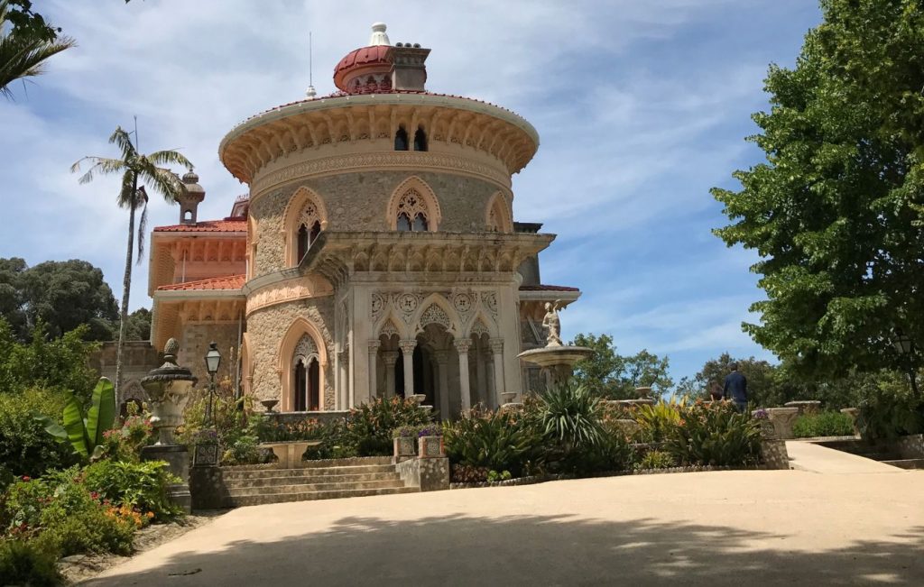 19th-century villa Monserrate Palace (Palácio de Monserrate) in Sintra, Portugal