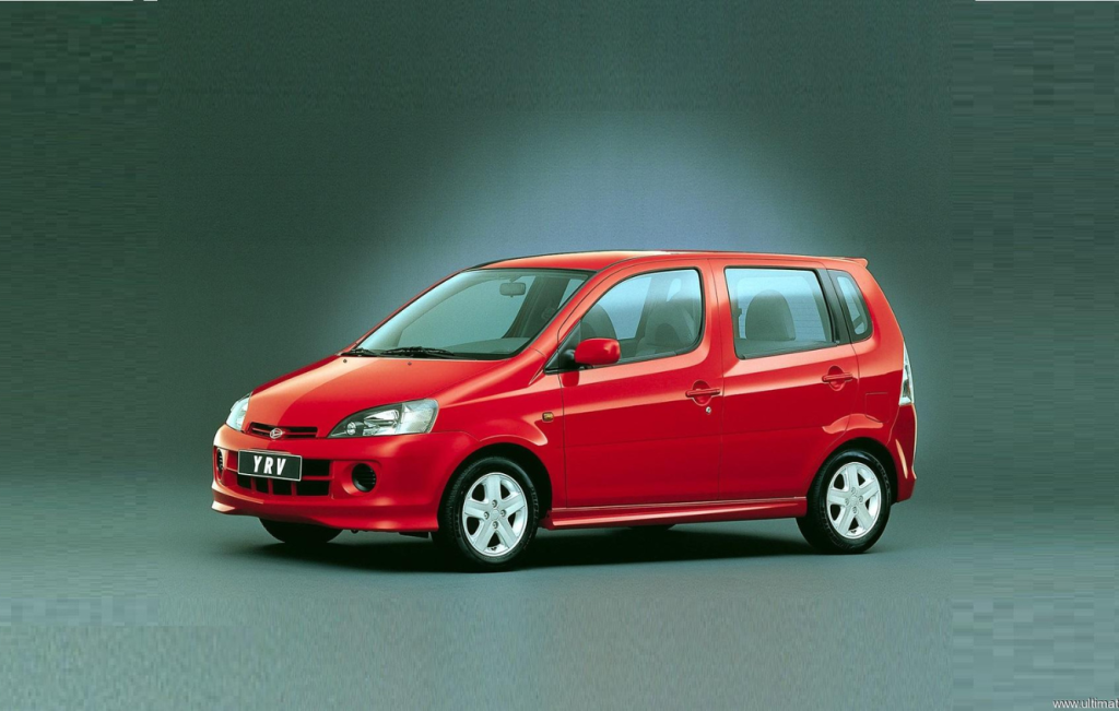 Red Daihatsu YRV