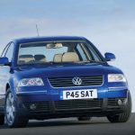 Metallic blue 2001 Volkswagen Passat