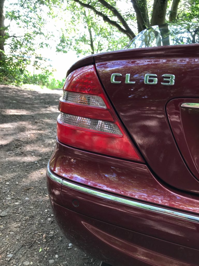 Mercedes CL63 bagde