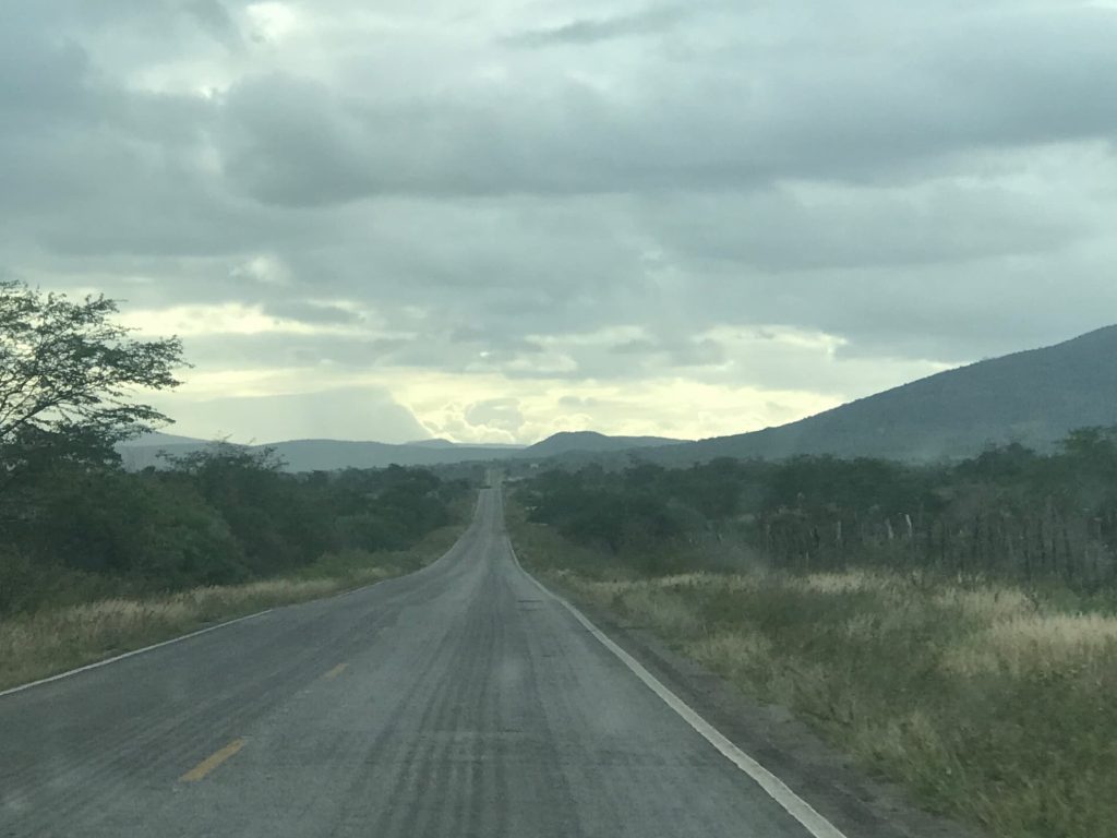 Picture of open road