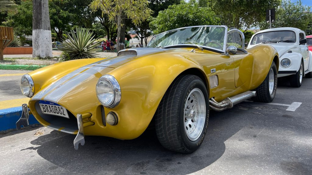 Yellow car