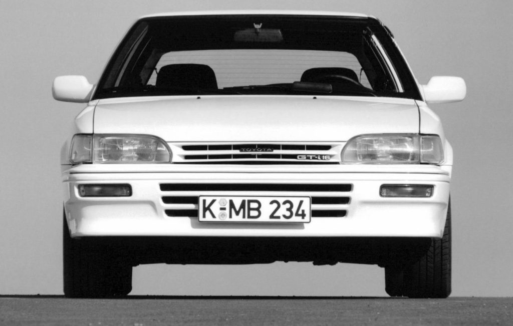 White Toyota Corolla Compact Gtsi