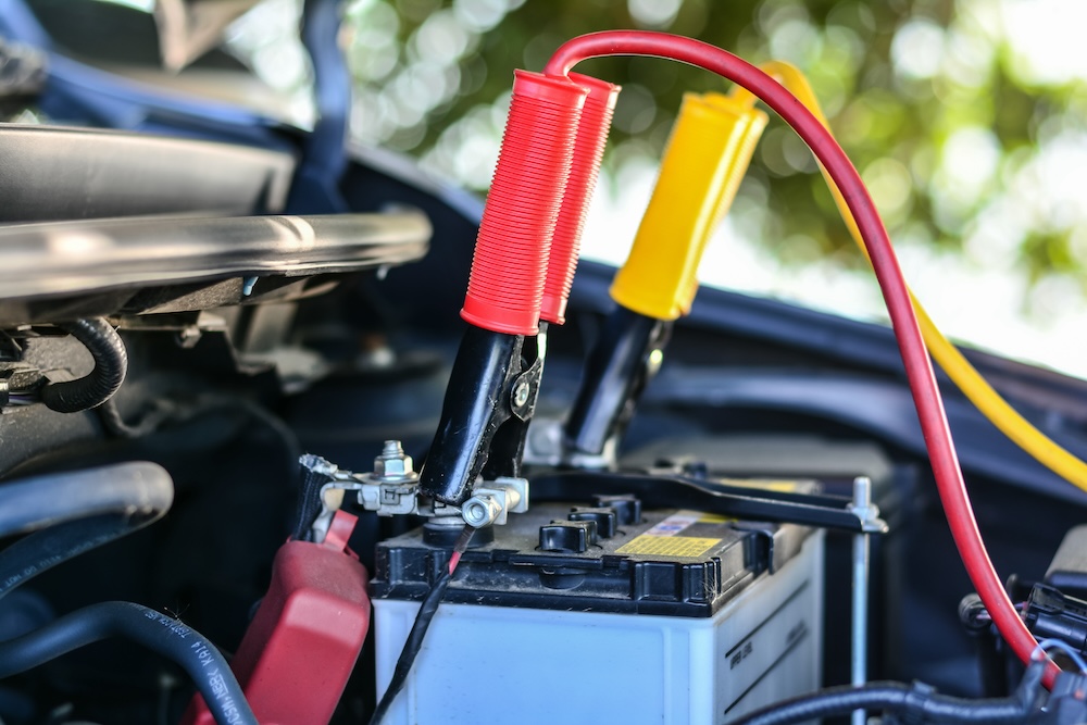 Selective focus charging car with electricity trough cables
