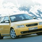 Yellow Audi S3