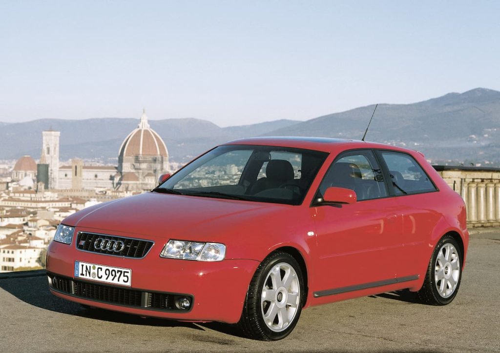 Red Audi S3