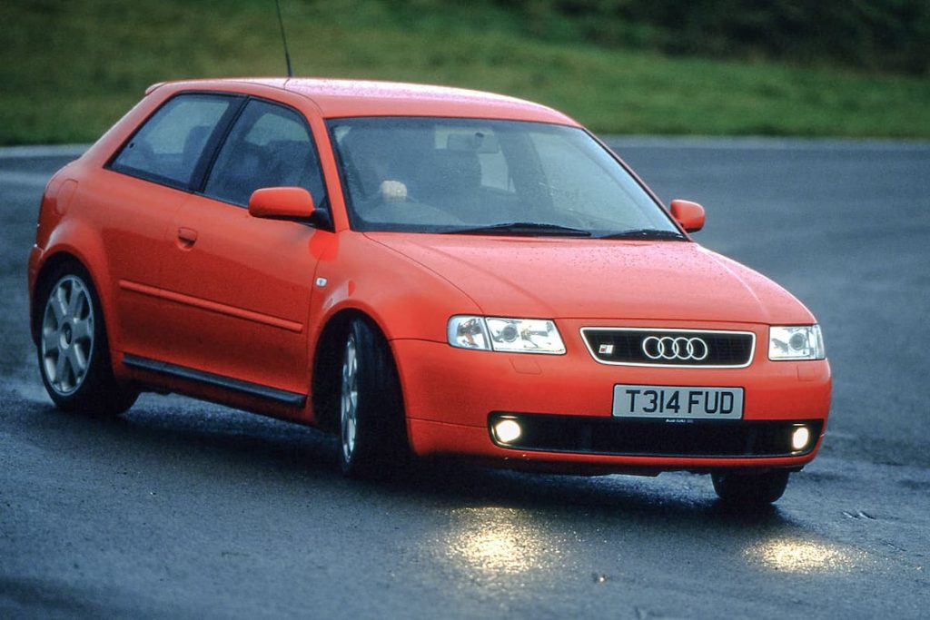 Red Audi S3